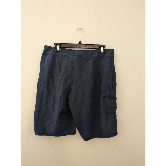Reef Men's Swim Shorts Size 32 Navy Blue Surfing Tie Waist Board Shorts 5i - Picture 2 of 6